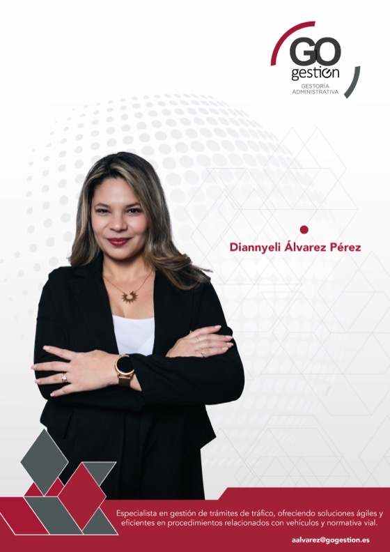 Diannyeli Álvarez Pérez, trámites de tráfico en GOgestión